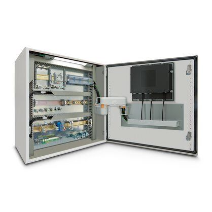 Installation and mounting material for your control cabinet